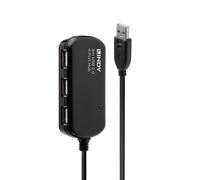 Lindy Dockingstation Interfaccia Hub 480 Mbit/s USB 2.0 42781