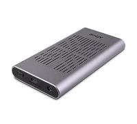 Lindy Ssd Nvme M.2 Hdd/ssd External Case Argento