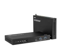 Lindy - Estensore USB 3.2 Gen 1 e HDMI 4K60 HDBaseT Cat.6A da 100 m con 2 host