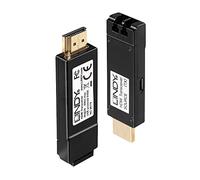 Lindy 38170 moltiplicatore AV Trasmettitore e ricevitore AV Nero