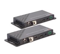 Lindy 38174 moltiplicatore AV Trasmettitore e ricevitore Nero [38174]