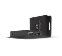 Lindy 38208 moltiplicatore AV Trasmettitore e ricevitore AV Nero