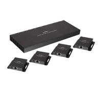 Lindy 38155 estensore KVM Trasmettitore e ricevitore (70M CAT.6 4 PORT HDMI IR S