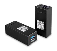 Lindy 42707 moltiplicatore AV Trasmettitore e ricevitore Nero [42707]