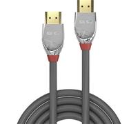 Lindy 37871 cavo HDMI 1 m HDMI tipo A (Standard) Grigio, Argento