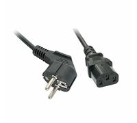 LINDY IEC-Netzkabel 5m Schuko-Winkelst. IEC320C13 ACC NUOVO