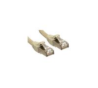 Lindy LINDY CAVO DI RETE CAT.6 S/FTP LSZH GRIGIO, 0.5M (TESTATO DA FLUKE)