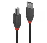Lindy 36675 cavo USB USB 2.0 5 m USB A USB B Nero