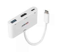 Lindy LINDY CONVERTER DA USB 3.2 TIPO C A HDMI CON PORTA USB TIPO A E POWER DELI