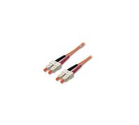 Lindy LWL Duplex SC/SC 62,5/125 Multimode 1.0m cavo a fibre ottiche 1 m Arancione
