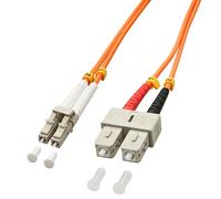 LINDY LWL-Duplexkabel LC/SC OM2 2m 50/125æm Multi NUOVO