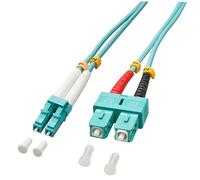 Lindy Lwl-Duplexkabel Lc/Sc Om3 2M 50/125 Multimode NUOVO