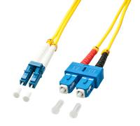 Lindy LWL-Duplexkabel LC/SC OS2 9/Singlemode Cavo Rete Fibra a 47472