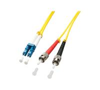 Lindy LWL-Duplexkabel LC> ST Singlemode OS2 gialloCavo Rete Fibra a 47461