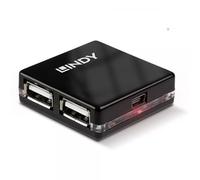 LINDY MINI HUB USB 2.0 4 PORTE