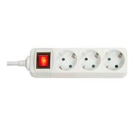 Lindy Multipresa 3 ingressi Schuko con interruttore