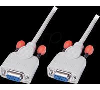 Lindy Null modem cable coupling/coupling Cavo Digitale/dati 3 m 9-pole 31577