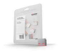 Lindy - Porta usb blocker - confezione 10 - sistema di sicurezza