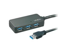 Lindy 4 Port USB 3.0 Hub 10 m