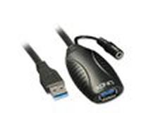 Lindy 43156 cavo USB USB 3.2 Gen 1 (3.1 Gen 1) 10 m USB A Nero (43156)