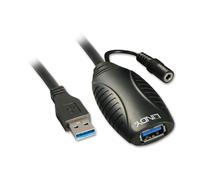 Lindy 43156 cavo USB USB 3.2 Gen 1 (3.1 Gen 1) 10 m USB A Nero (43156)