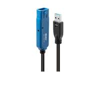 Lindy 43157 cavo USB USB 3.2 Gen 1 (3.1 Gen 1) 10 m USB A Nero