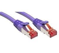 Lindy Cavo di rete RJ-45 Cat.6 S/FTP (S-STP) 1 m Viola