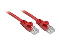 Lindy RJ-45/RJ-45 Cat6 0.5m cavo di rete Rosso 0,5 m U/UTP (UTP) NEW