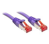 Lindy Rj45/Rj45 Cat6 7.5m cavo di rete Viola 7,5 m S/FTP (S-STP) NEW