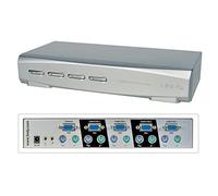 LINDY Switch KVM PRO VGA, PS/2 & Audio, 4 Porte