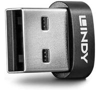 LINDY USB 2.0 Type A Male to Type C Female Adapter, 41884 , Black, Metallic