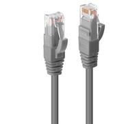 LINDY UTP Cat. 6 cable grey 0.3 M LSOH with Test Protocol