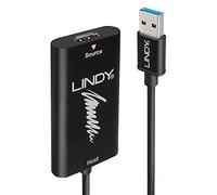 Lindy Video Grabber HDMI a USB 3.0, nero