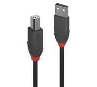 Lindy cavo usb 2.0 tipo a a b anthra line 7.5mt