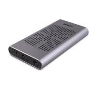 Lindy Ssd Nvme M.2 Hdd/ssd External Case Argento