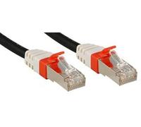 Lindy Cat.6 (A) SSTP / S/FTP PIMF Premium 5.0m cavo di rete Nero 5 m