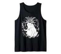 Line Art Boho Frog Frogs Canotta