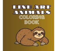 Line Art Midnight Animals Coloring Book for Adults: Realistic Wildlife Illustrations with Dramatic Black Backgrounds and Heavy Ink Shading for Striking Contrast
