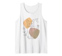 Line Art Russian Blue Cat Minimalist Russian Blues Maltese Canotta