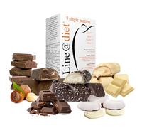 Line@CROCK proteici | 9 CROCK | MIX di 3 crock CIOCCOLATO BIANCO & NOCCIOLA + 3 crock CIOCCOLATO & COCCO + 3 crock CIOCCOLATO & NOCCIOLA | Gluten Free con COLLAGENE!