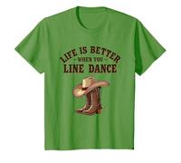 Line Dance, Country Line Dancing, La vita è migliore quando, Maglietta