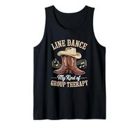 Line Dance Il Mio Tipo di Terapia di Gruppo Canotta