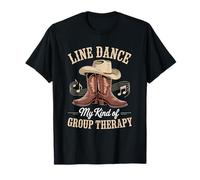 Line Dance Il Mio Tipo di Terapia di Gruppo Maglietta