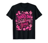 Line Dance - Stivaletti Rosa Linea Ballerina Maglietta