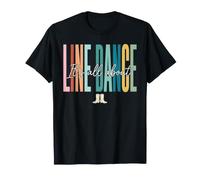 Line Dance - Stivali da Cowboy Line Dancer Maglietta