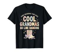 Line Dancing Nonna Line Dance Line Dancer Maglietta