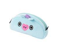Line Friends BT21, Astuccio per matite MANG in peluche con chiusura a zip