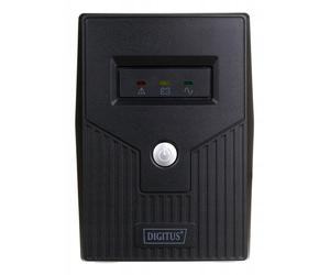 Line-Interactive UPS, 800VA/480W 12V/9Ah x1 battery,2x CEE 7/7 outlet,RJ-11,LED