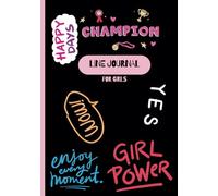 Line Journal for Girls: Girl Power Illustration