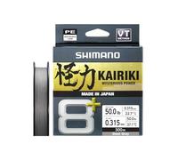 Line Kairiki 8+ - 300 m, 0,315 mm, 39,9 kg, grigio